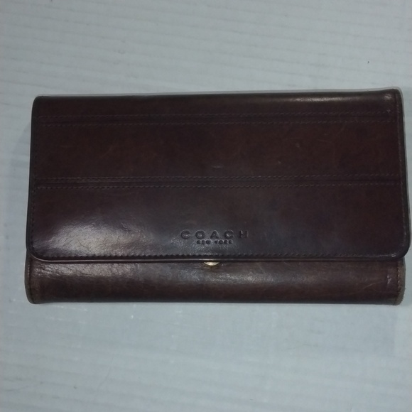 Vintage coach New York wallet - Picture 1 of 10